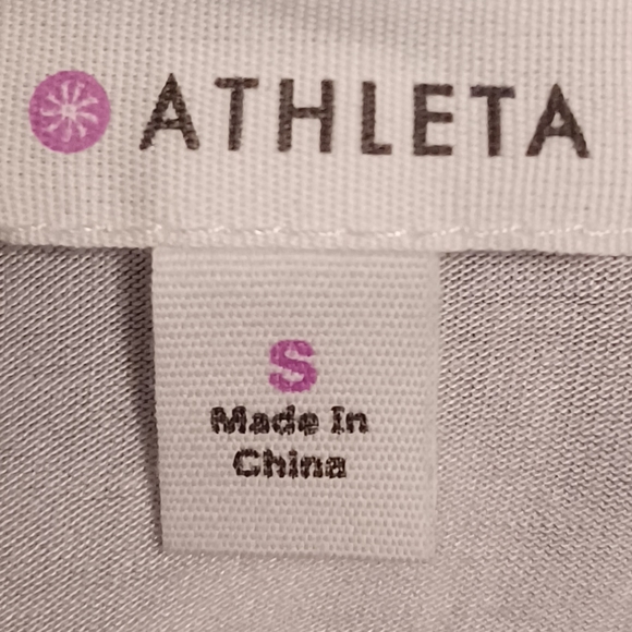 Athleta Dress Black, Gray, White Althetic Sports Dress Short Short Sleeves Small - Picture 4 of 6